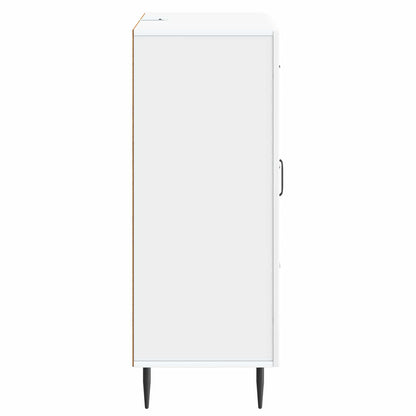Sideboard White 66 x 34.5 x 89.5 cm Engineered Wood