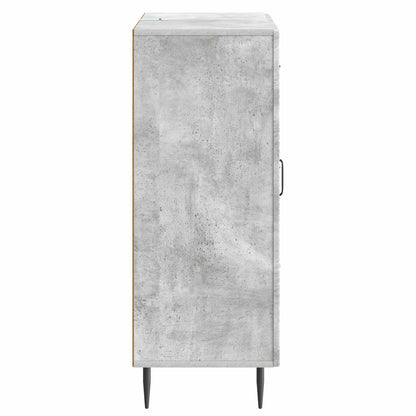 Sideboard Concrete Grey 66 x 34.5 x 89.5 cm Engineered Wood