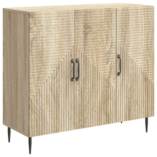 Sideboard Sonoma Oak 89 x 34.5 x 80 cm Engineered Wood