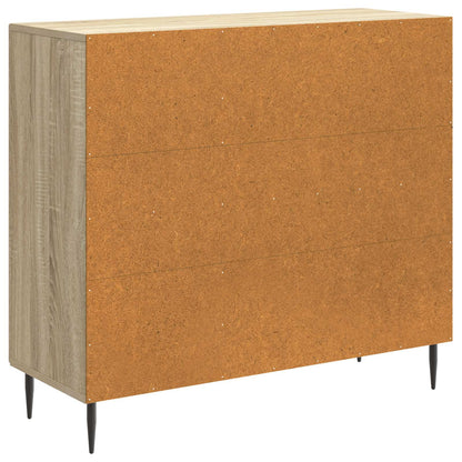 Sideboard Sonoma Oak 89 x 34.5 x 80 cm Engineered Wood