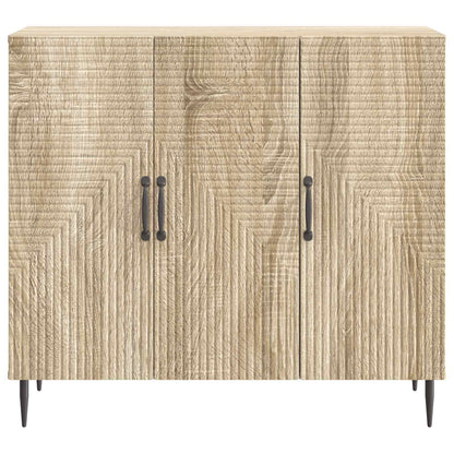 Sideboard Sonoma Oak 89 x 34.5 x 80 cm Engineered Wood
