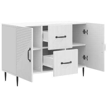 Sideboard White 89 x 34.5 x 60 cm Engineered Wood