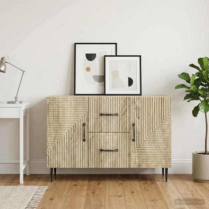 Sideboard Sonoma Oak 89 x 34.5 x 60 cm Engineered Wood