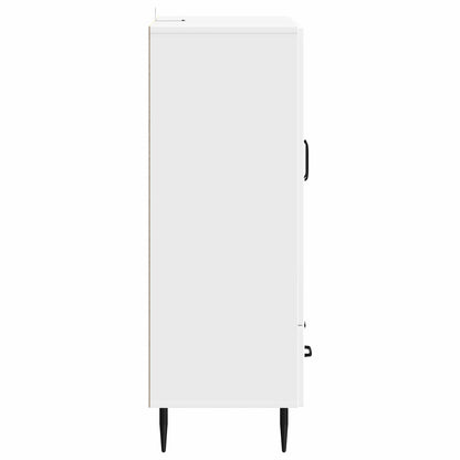 Sideboard White 66 x 34.5 x 95 cm Engineered Wood