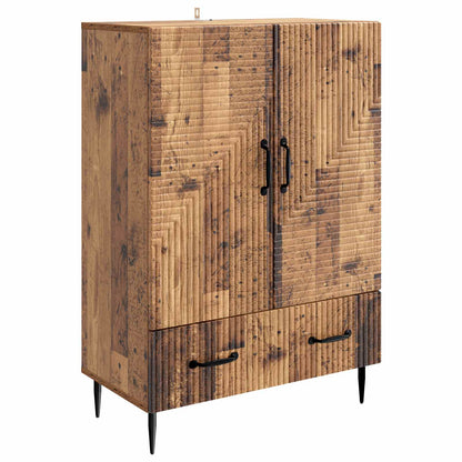 Sideboard Old Wood 66 x 34.5 x 95 cm Engineered Wood