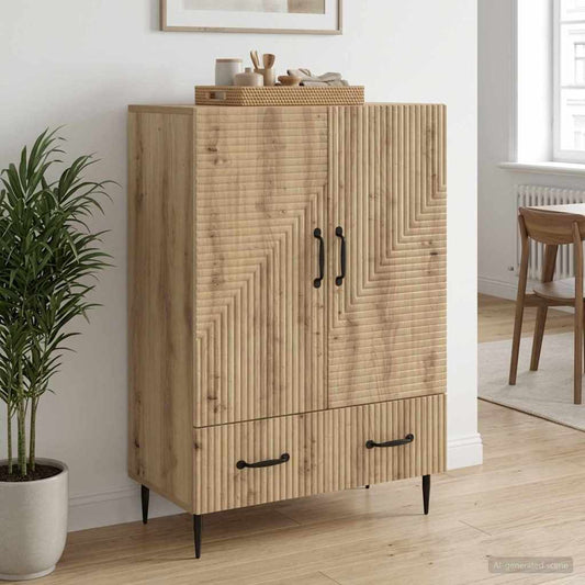 Sideboard Artisan Oak 66 x 34.5 x 95 cm Engineered Wood
