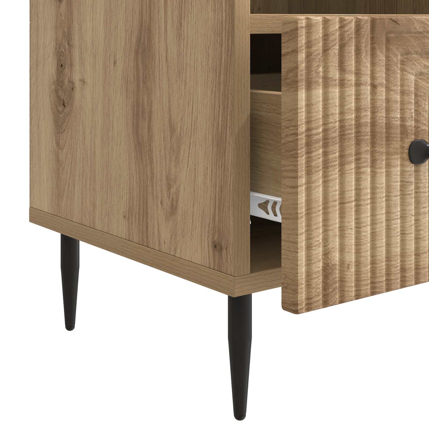 TV Cabinet 102 x 34.5 x 50 cm Artisan Oak Engineered Wood