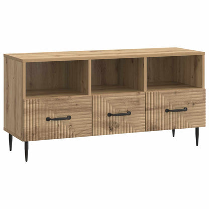 TV Cabinet 102 x 34.5 x 50 cm Artisan Oak Engineered Wood