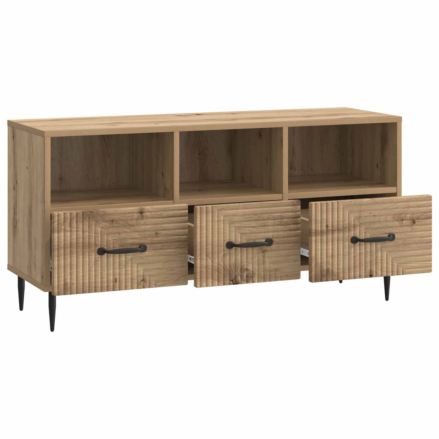 TV Cabinet 102 x 34.5 x 50 cm Artisan Oak Engineered Wood