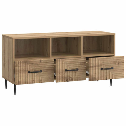 TV Cabinet 102 x 34.5 x 50 cm Artisan Oak Engineered Wood