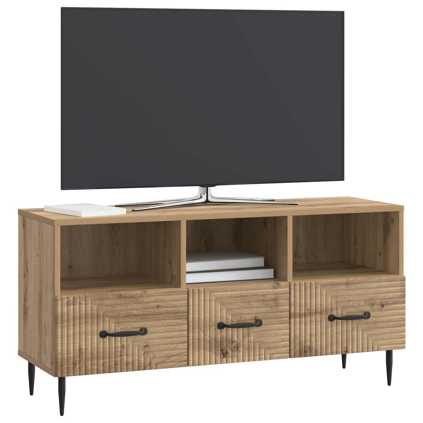 TV Cabinet 102 x 34.5 x 50 cm Artisan Oak Engineered Wood