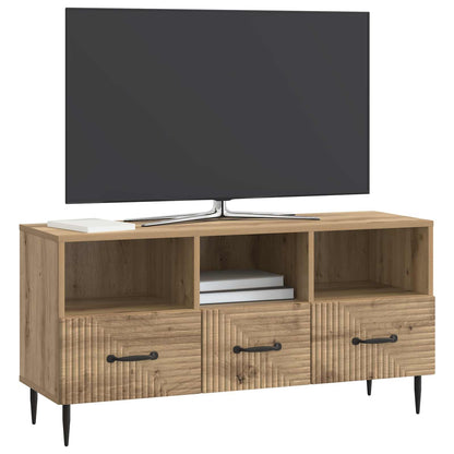 TV Cabinet 102 x 34.5 x 50 cm Artisan Oak Engineered Wood