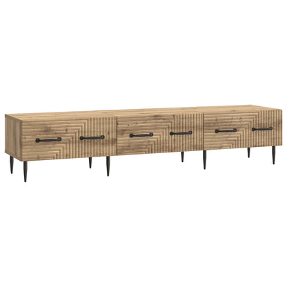TV Cabinet 147 x 34.5 x 30 cm Artisan Oak Engineered Wood