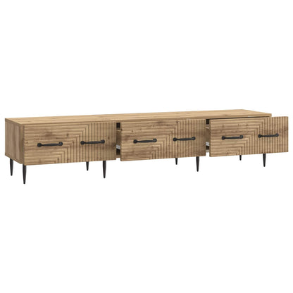 TV Cabinet 147 x 34.5 x 30 cm Artisan Oak Engineered Wood