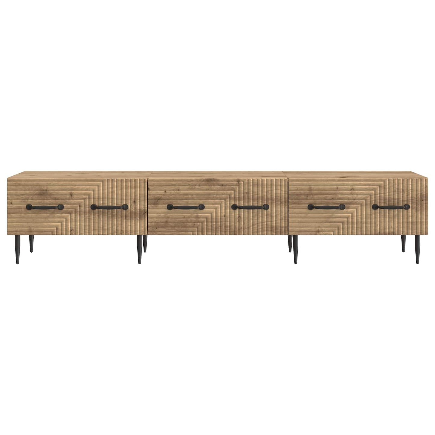 TV Cabinet 147 x 34.5 x 30 cm Artisan Oak Engineered Wood