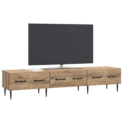 TV Cabinet 147 x 34.5 x 30 cm Artisan Oak Engineered Wood