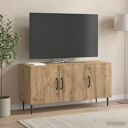 TV Cabinet 99 x 34.5 x 50 cm Artisan Oak Engineered Wood