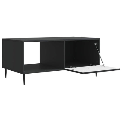 Coffee Table Black 90 x 50 x 40 cm Engineered Wood