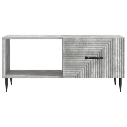Coffee Table Concrete Grey 90 x 50 x 40 cm Engineered Wood