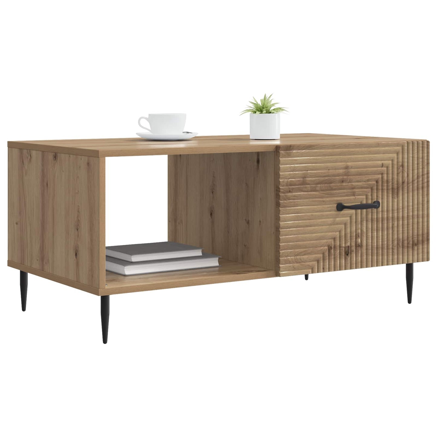 Coffee Table Artisan Oak 90 x 50 x 40 cm Engineered Wood
