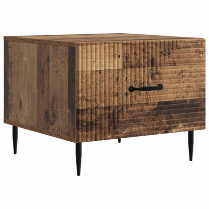 Coffee Table Old Wood 49 x 50 x 40 cm Engineered Wood