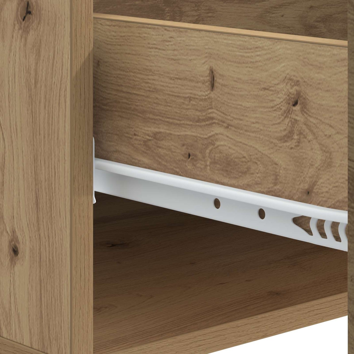 Coffee Table Artisan Oak 49 x 50 x 40 cm Engineered Wood
