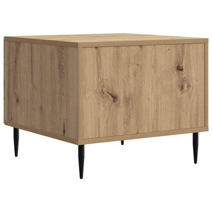 Coffee Table Artisan Oak 49 x 50 x 40 cm Engineered Wood
