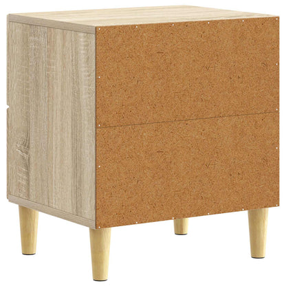 Bedside Table Sonoma Oak 43 x 34.5 x 48 cm Engineered Wood