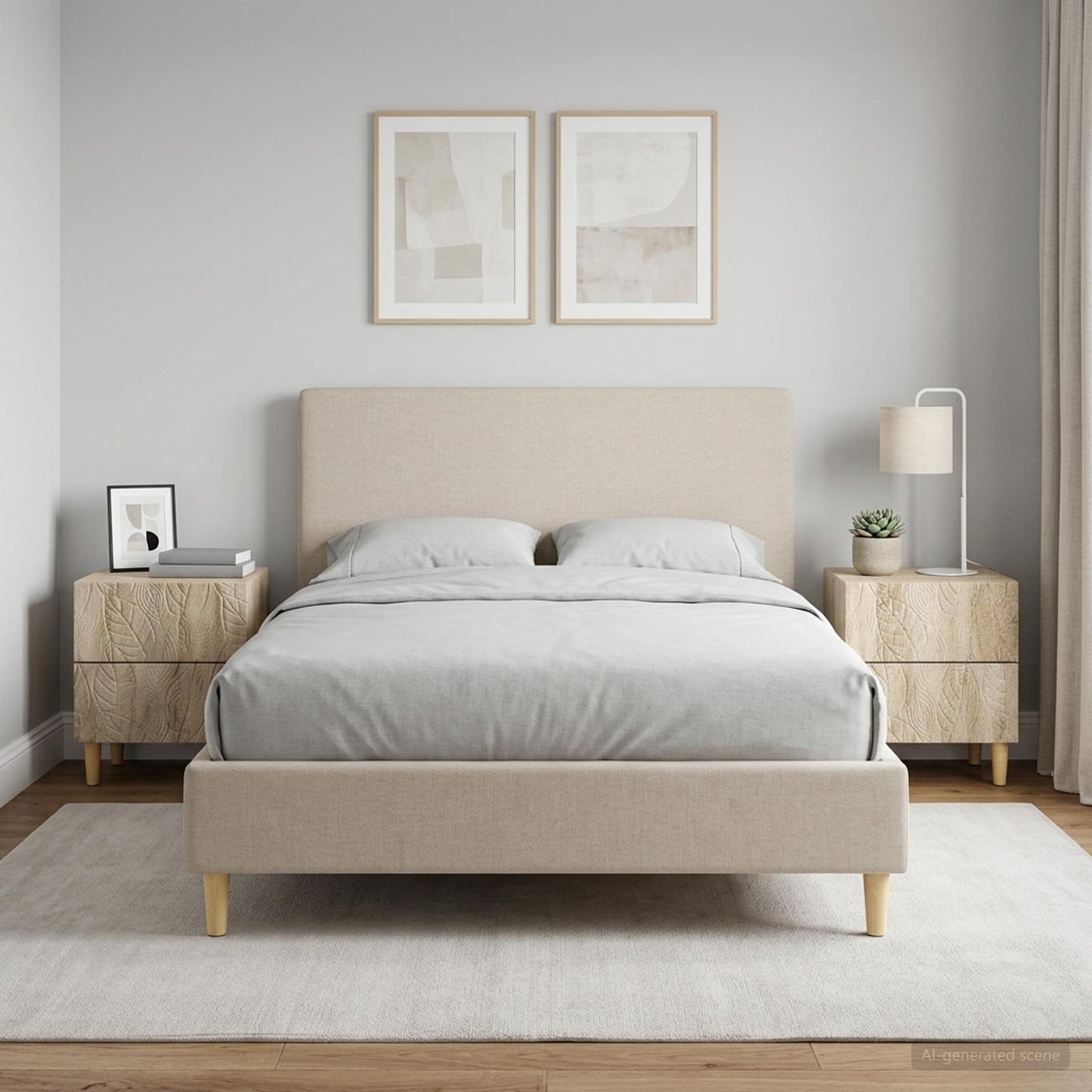 Bedside Table 2 pcs Sonoma Oak 43 x 34.5 x 48 cm