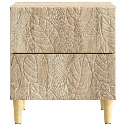 Bedside Table 2 pcs Sonoma Oak 43 x 34.5 x 48 cm