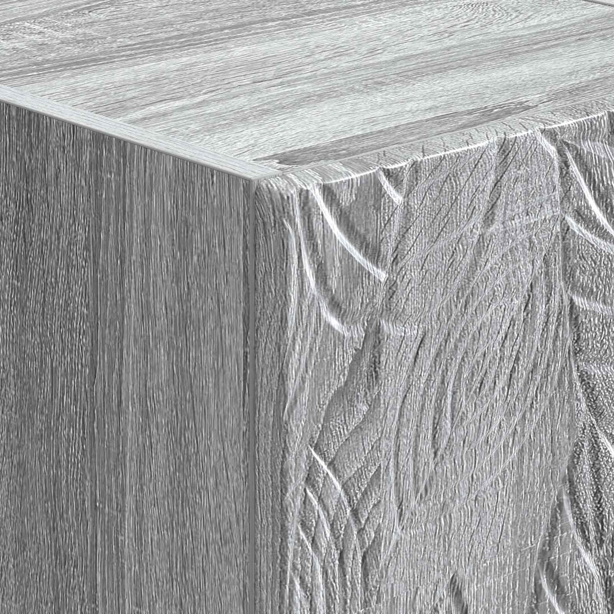 Bedside Table Grey Sonoma 43 x 34.5 x 48 cm Engineered Wood