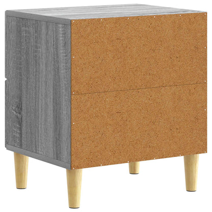 Bedside Table Grey Sonoma 43 x 34.5 x 48 cm Engineered Wood