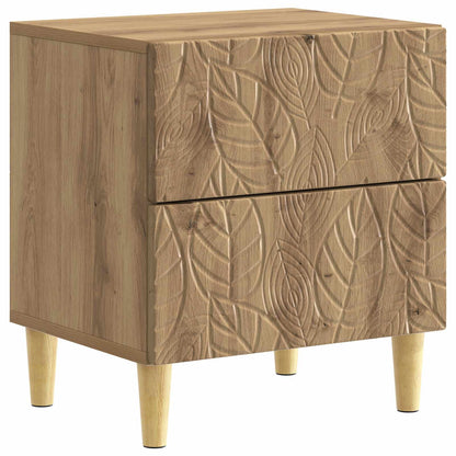 Bedside Table Artisan Oak 43 x 34.5 x 48 cm Engineered Wood