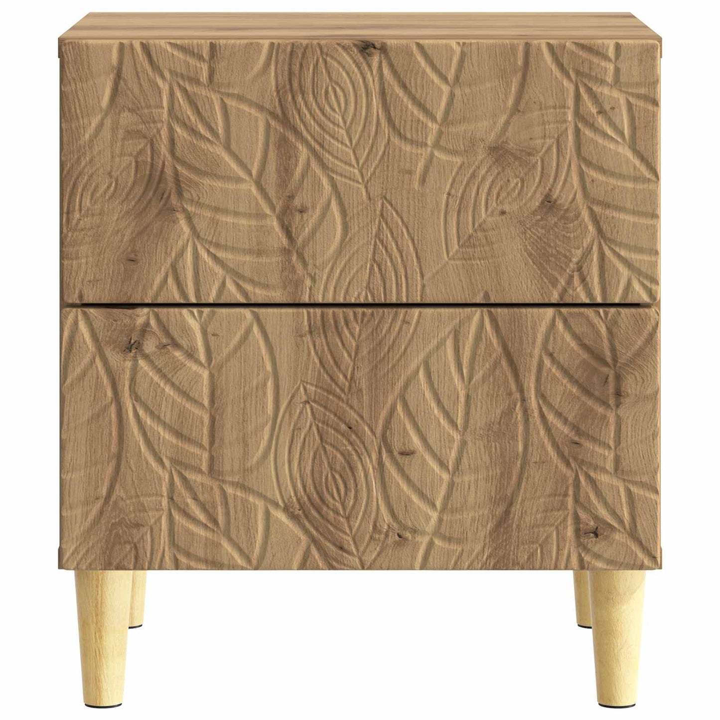 Bedside Table Artisan Oak 43 x 34.5 x 48 cm Engineered Wood