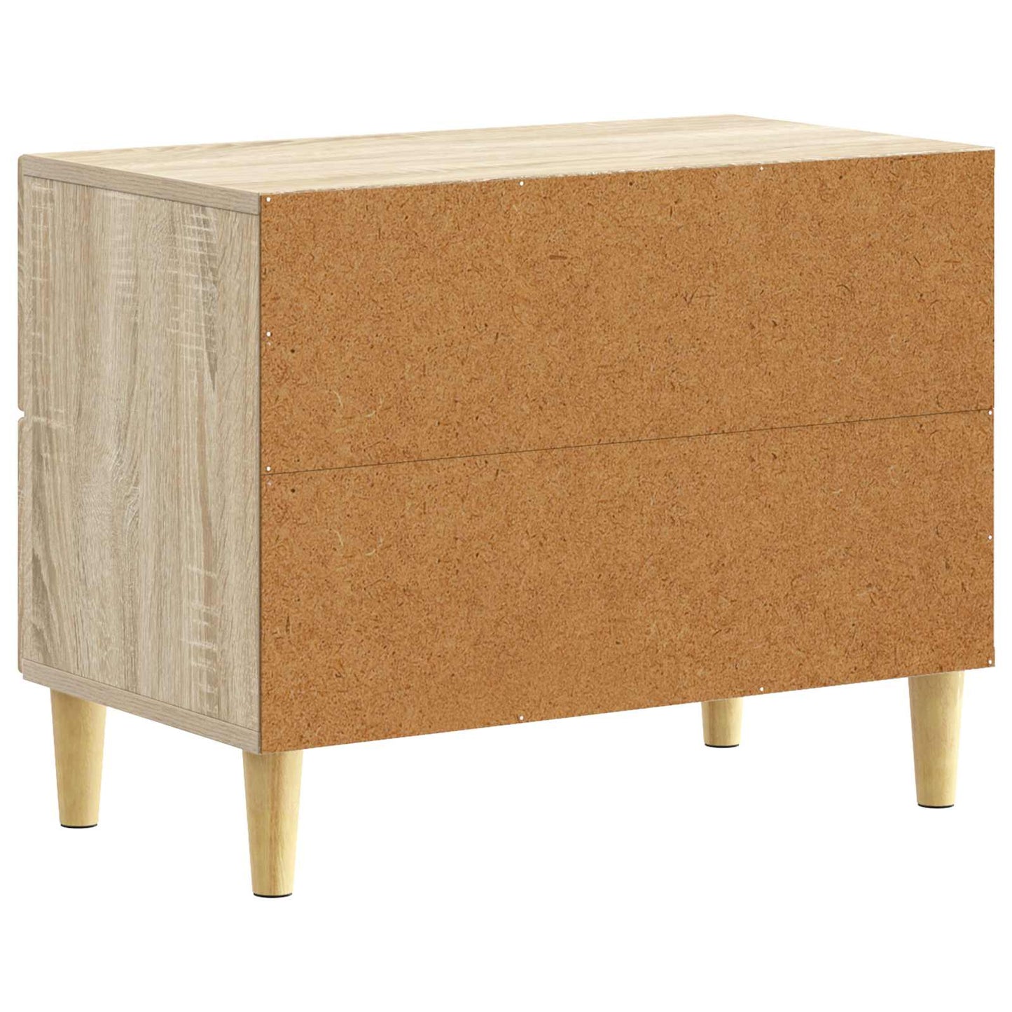 Bedside Table Sonoma Oak 62 x 34.5 x 48 cm Engineered Wood