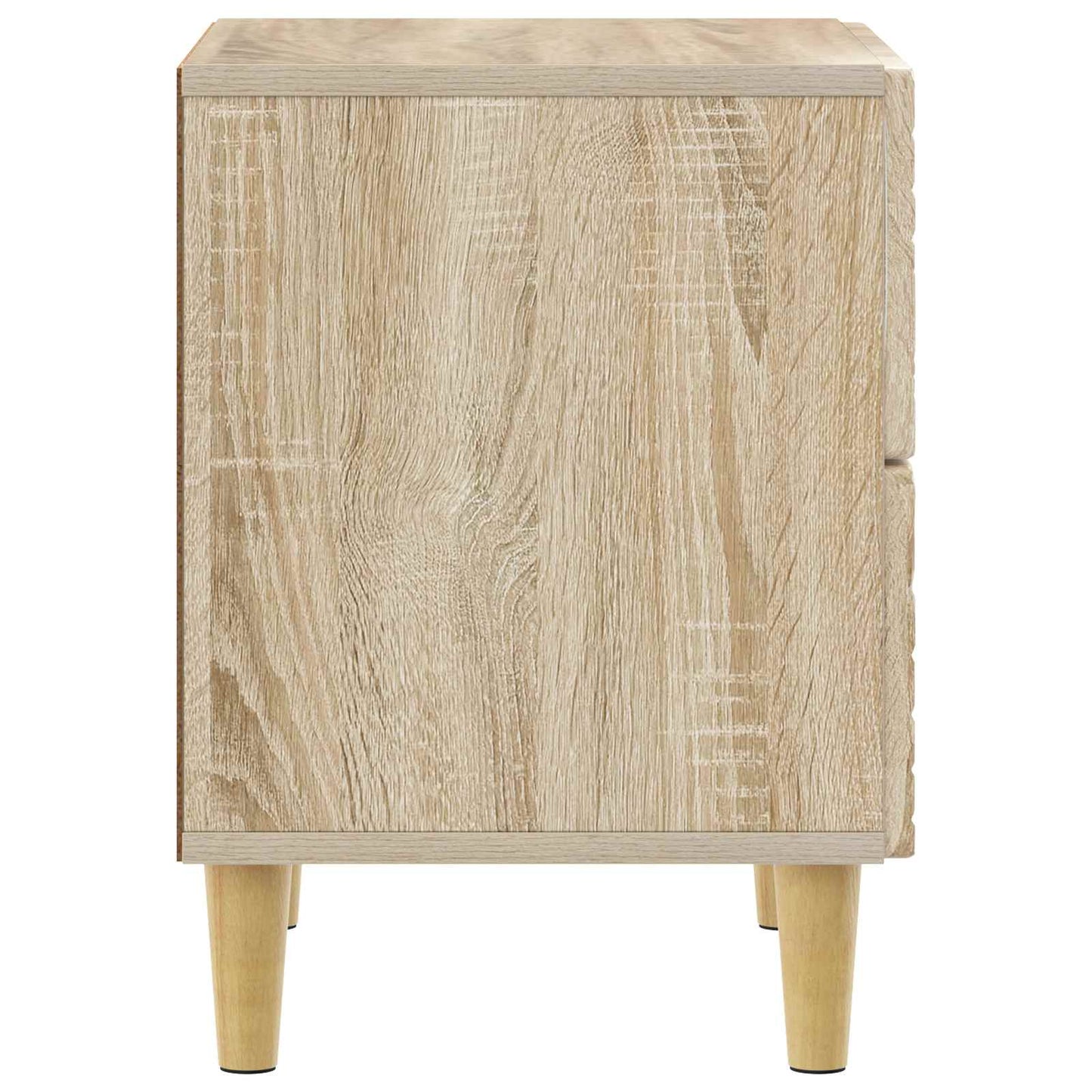 Bedside Table Sonoma Oak 62 x 34.5 x 48 cm Engineered Wood