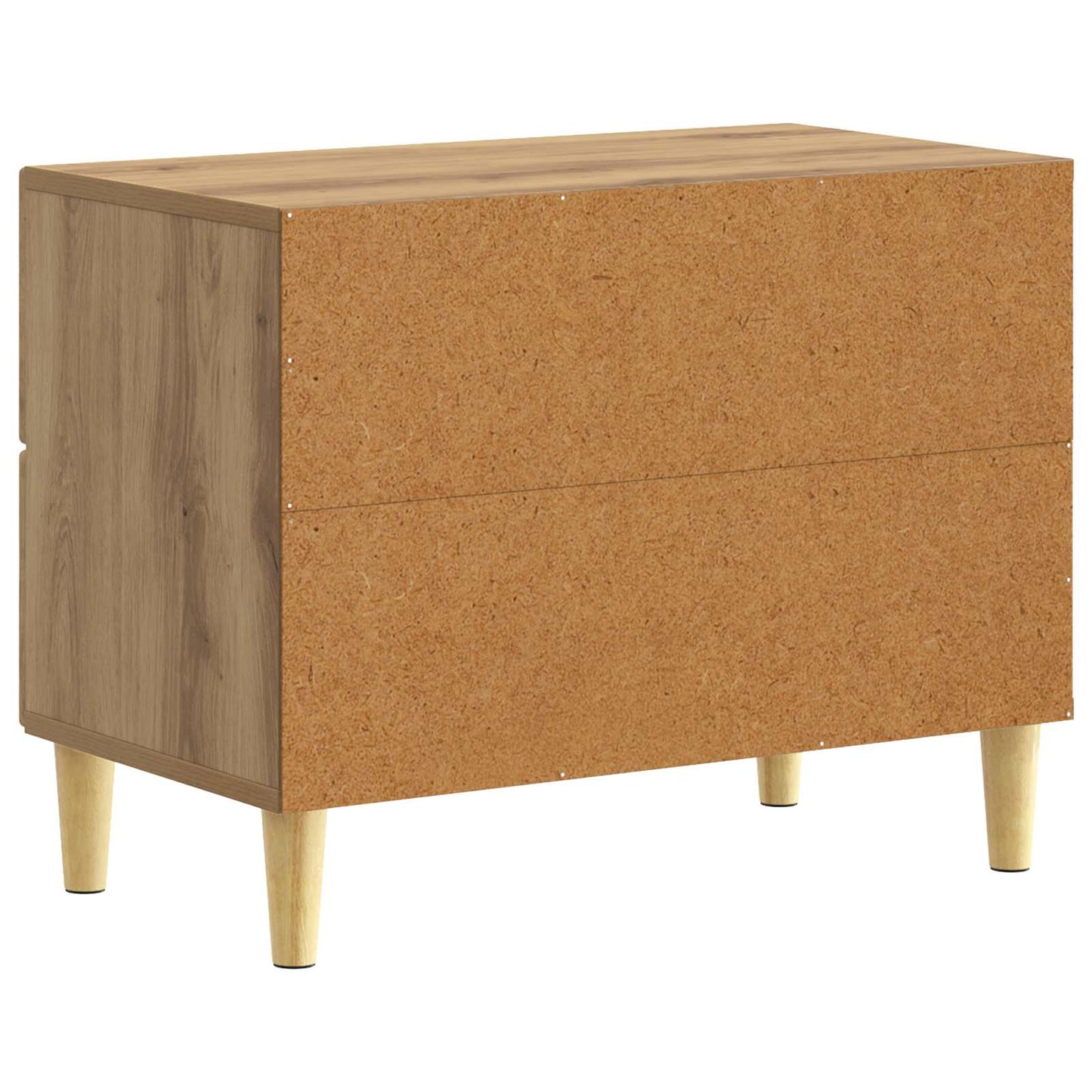 Bedside Table Artisan Oak 62 x 34.5 x 48 cm Engineered Wood
