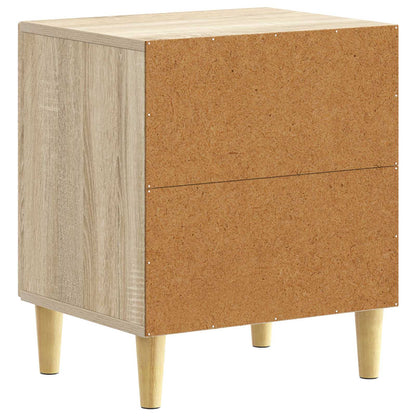 Bedside Table Sonoma Oak 43 x 34.5 x 50 cm Engineered Wood