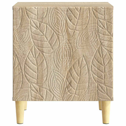 Bedside Table Sonoma Oak 43 x 34.5 x 50 cm Engineered Wood