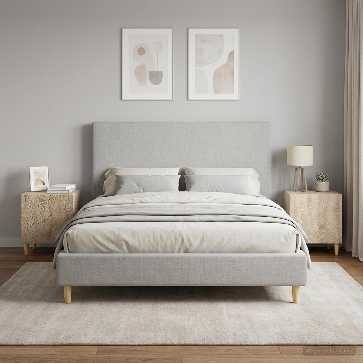 Bedside Table 2 pcs Sonoma Oak 43 x 34.5 x 50 cm