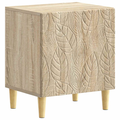 Bedside Table 2 pcs Sonoma Oak 43 x 34.5 x 50 cm