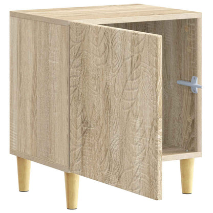 Bedside Table 2 pcs Sonoma Oak 43 x 34.5 x 50 cm