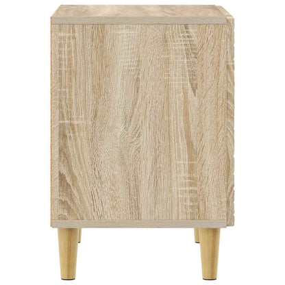 Bedside Table 2 pcs Sonoma Oak 43 x 34.5 x 50 cm