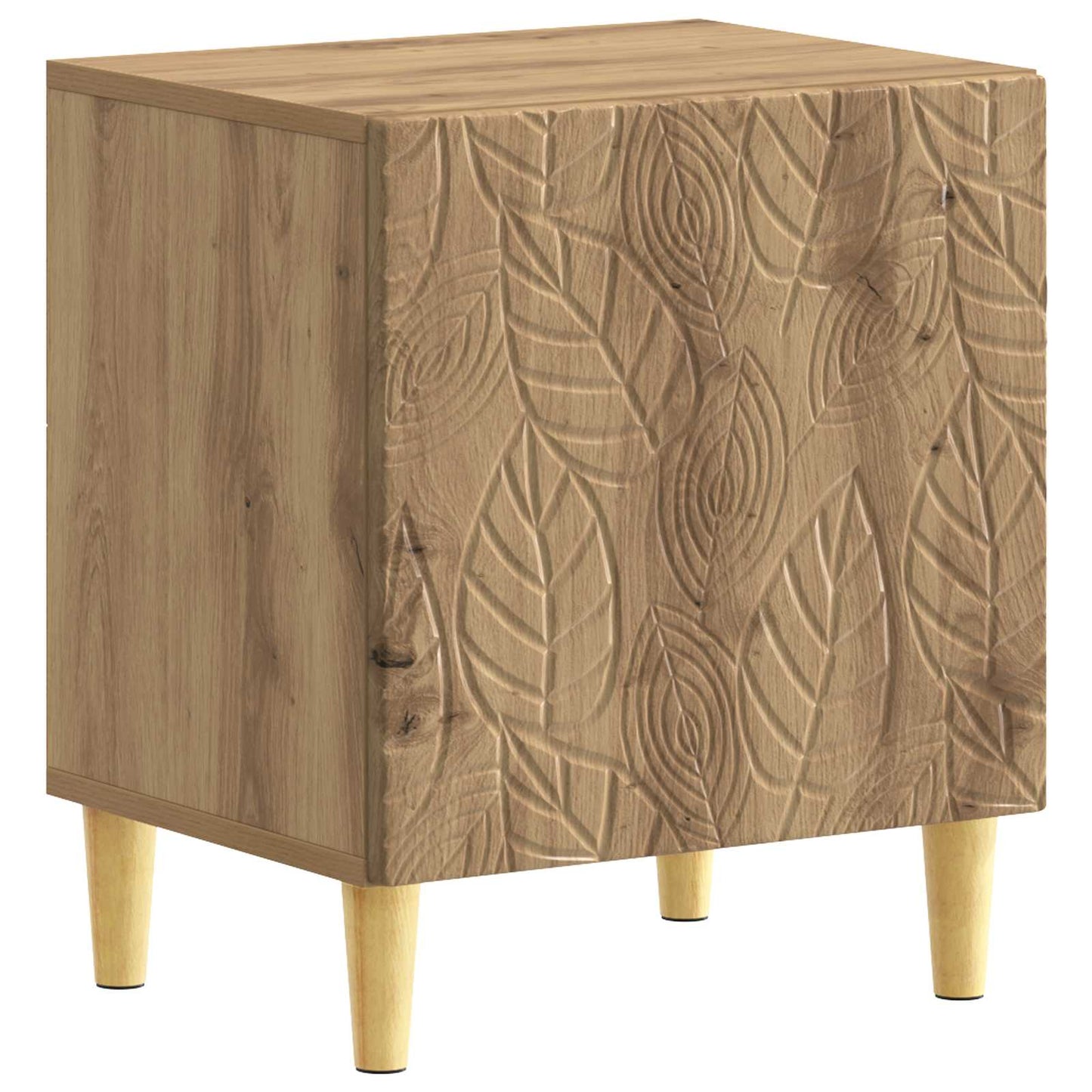 Bedside Table Artisan Oak 43 x 34.5 x 50 cm Engineered Wood