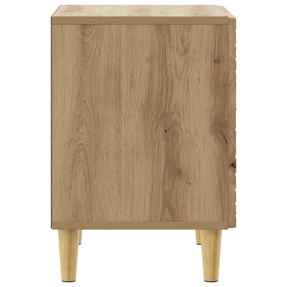 Bedside Table Artisan Oak 43 x 34.5 x 50 cm Engineered Wood