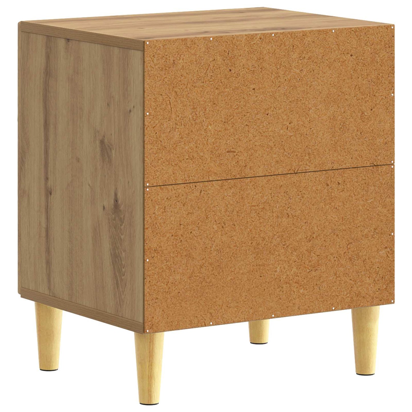 Bedside Table 2 pcs Artisan Oak 43 x 34.5 x 50 cm