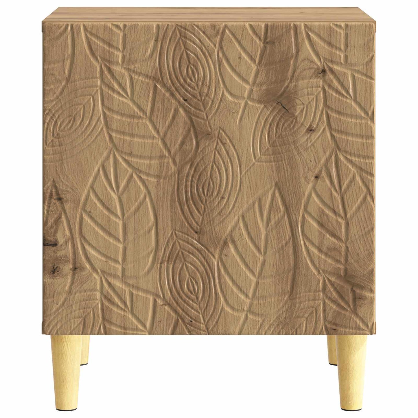 Bedside Table 2 pcs Artisan Oak 43 x 34.5 x 50 cm
