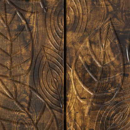 Sideboard Smoked Oak 66 x 34.5 x 90 cm Engineered Wood