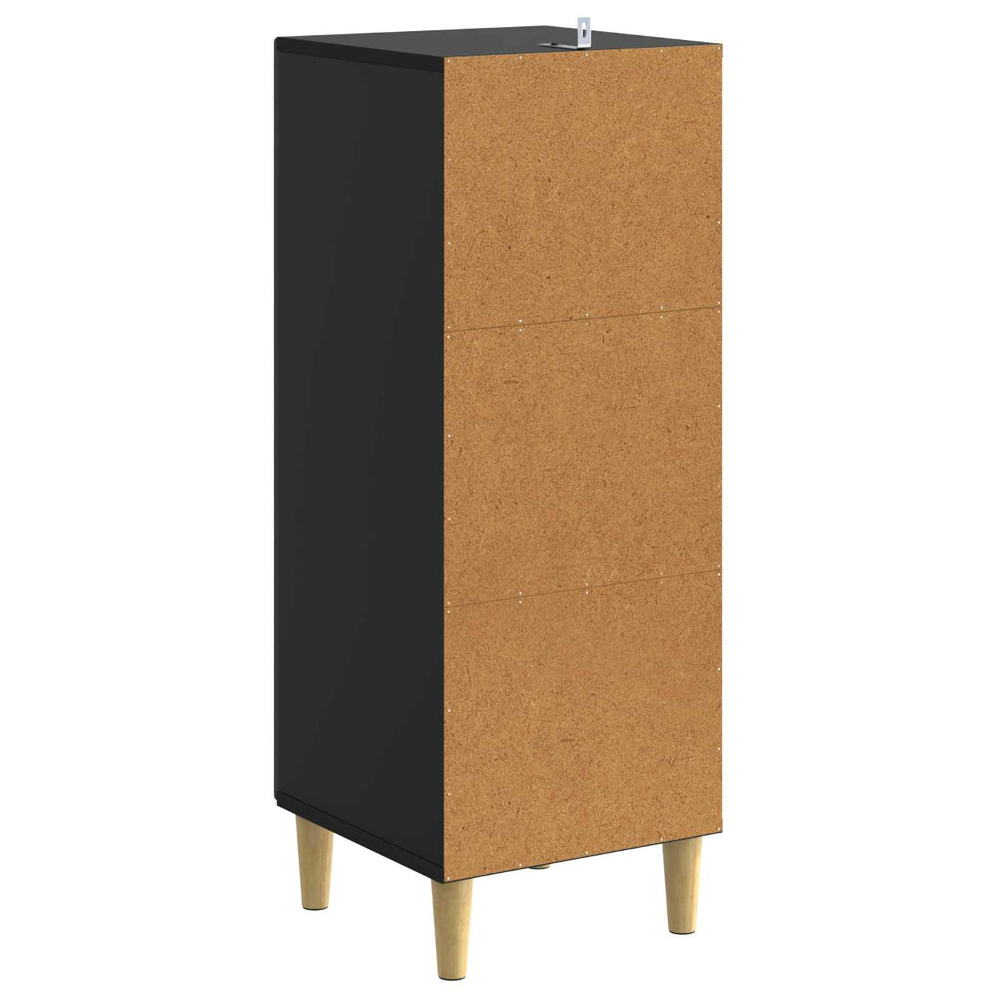 Sideboard Black 33 x 34.5 x 90 cm Engineered Wood