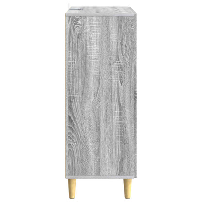 Sideboard Grey Sonoma 33 x 34.5 x 90 cm Engineered Wood